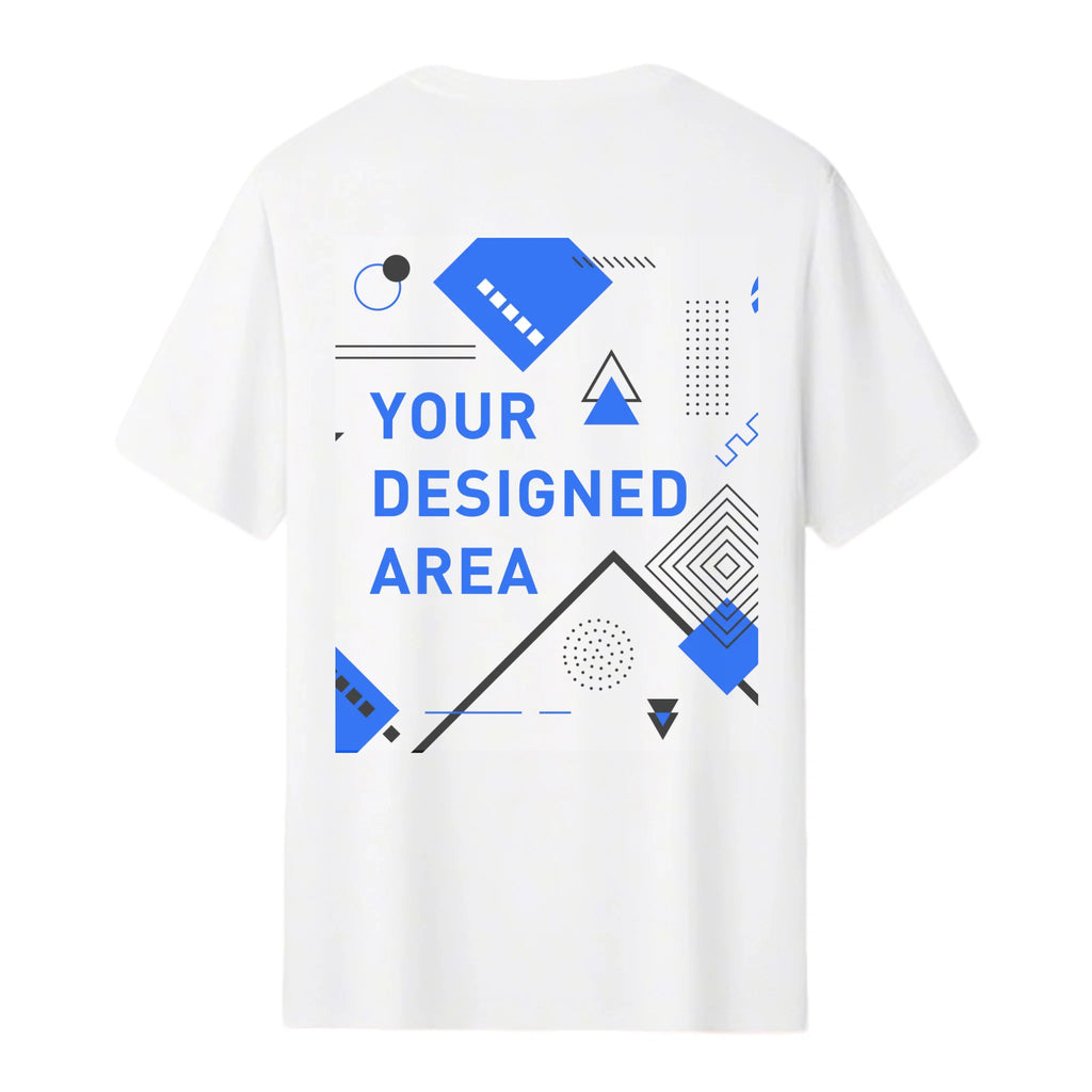 Custom AI Artwork T-Shirt - Wear Your Original & AI-Styled Design, 180g Heavyweight