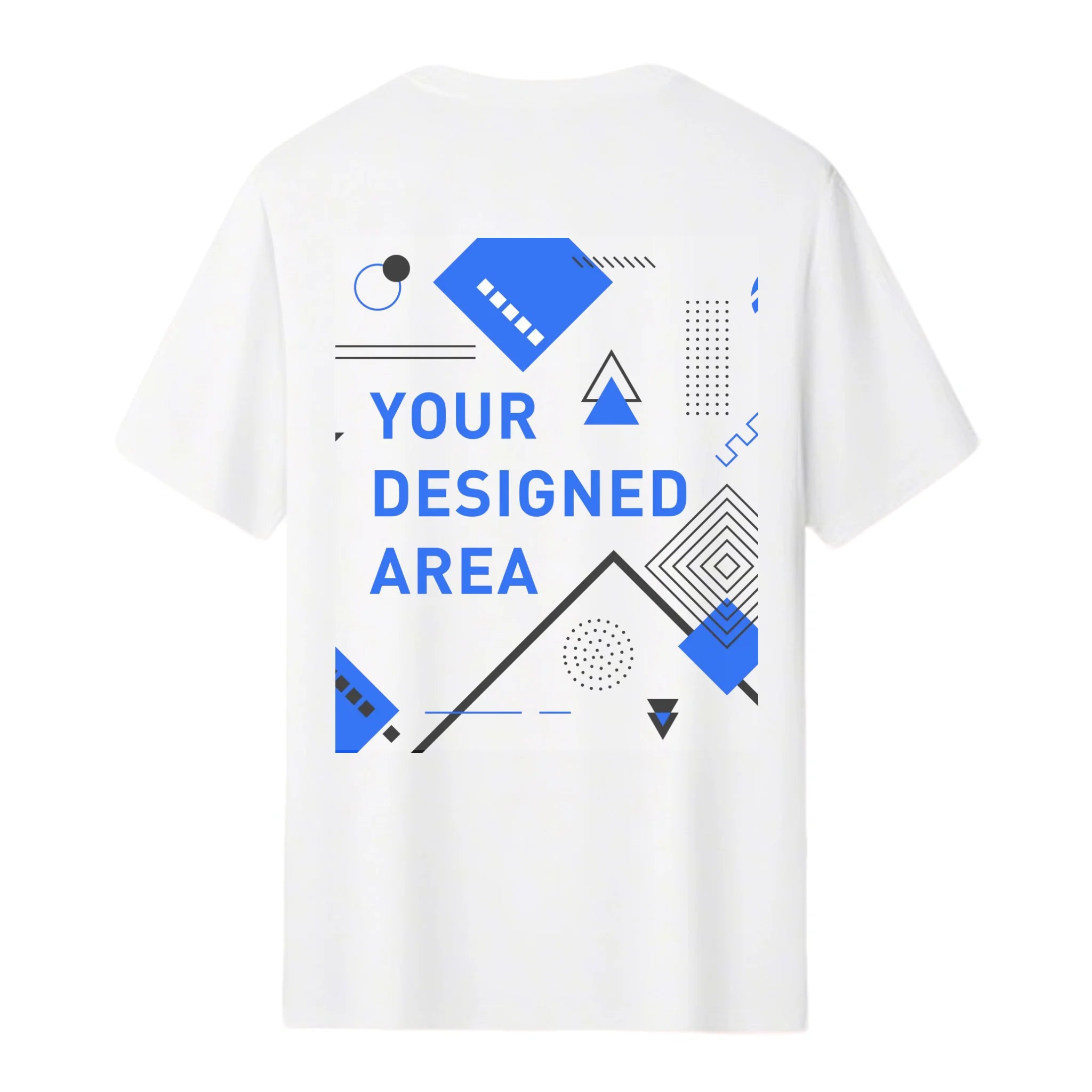 Custom AI Artwork T-Shirt - Wear Your Original & AI-Styled Design, 180g Heavyweight