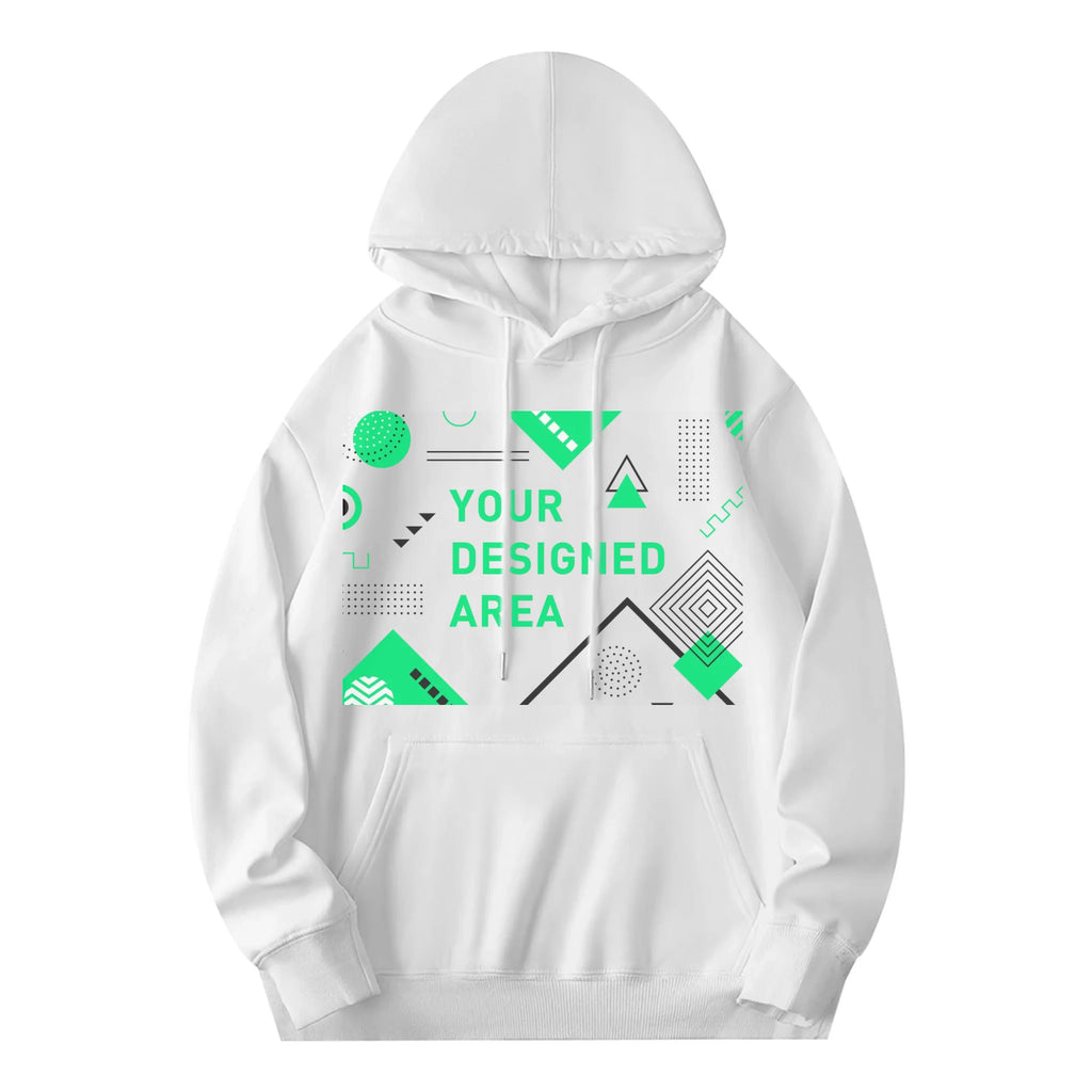 Custom Men‘s Hoodie 280gsm - Your Photo, Permanently Printed on Premium Fleece