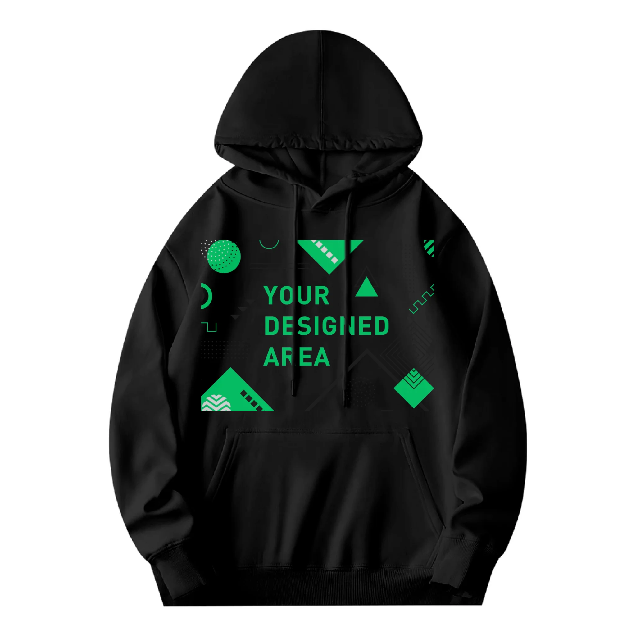 Custom Men‘s Hoodie 280gsm - Your Photo, Permanently Printed on Premium Fleece