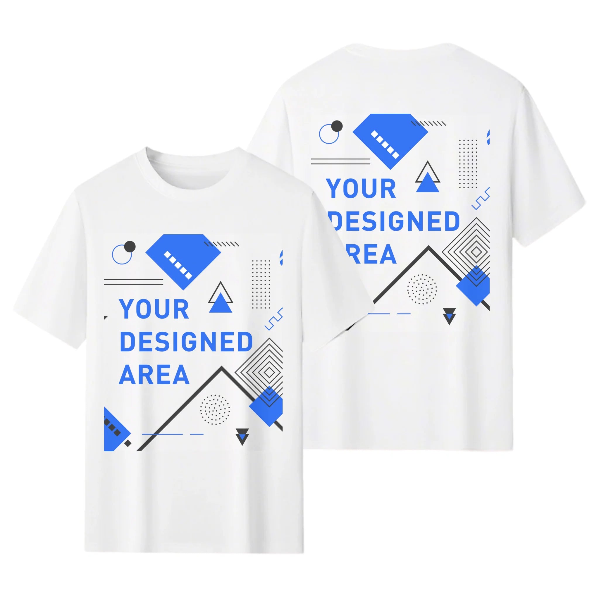 Custom AI Artwork T-Shirt - Wear Your Original & AI-Styled Design, 180g Heavyweight